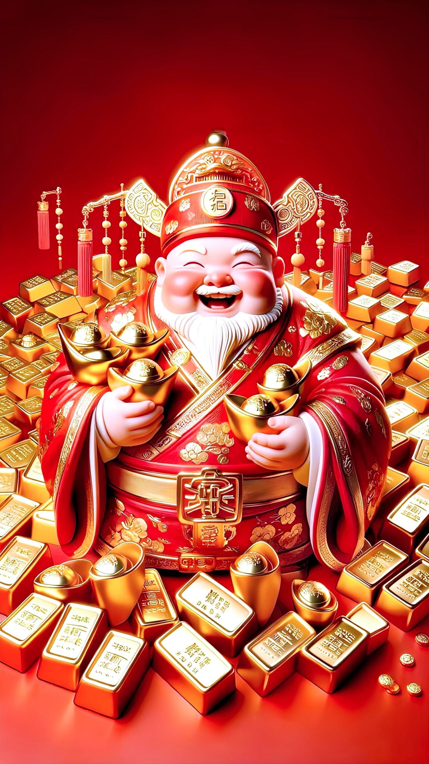 Hình ảnh Thần Tài may mắn
