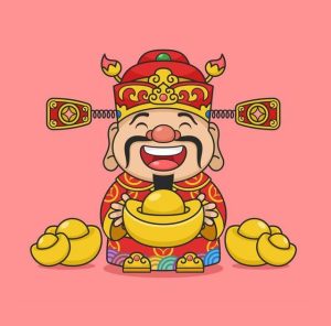 Hình ảnh Thần Tài may mắn