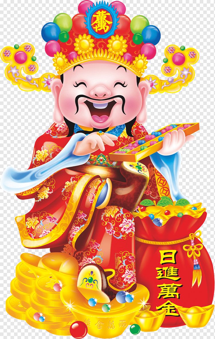 Hình ảnh Thần Tài may mắn