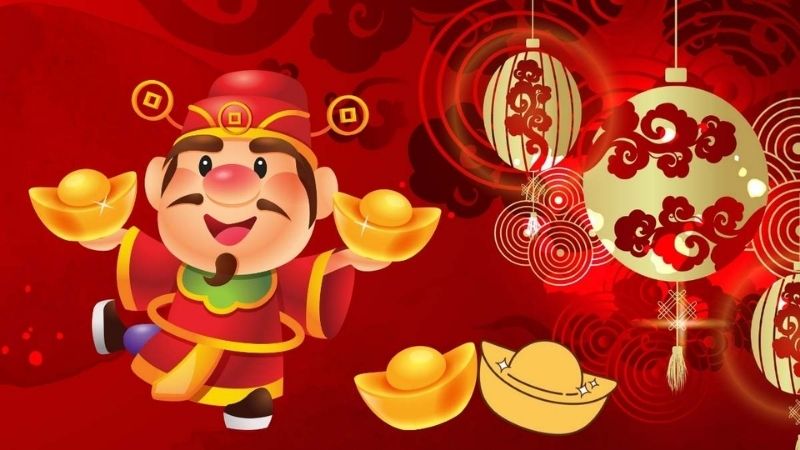 Hình ảnh Thần Tài may mắn