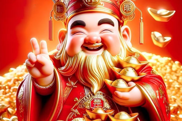 Thần Tài tượng trưng cho tài lộc và vận may