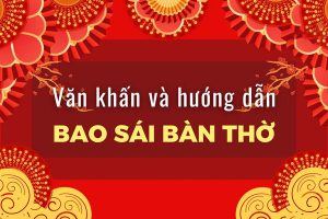 văn khấn sau khi bao sái ban thờ Thần Tài