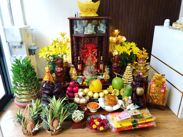 Mẫm lễ cúng Thần Tài Thổ Địa